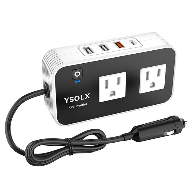 200W Car Charger Adapter DC 12V to AC 110V