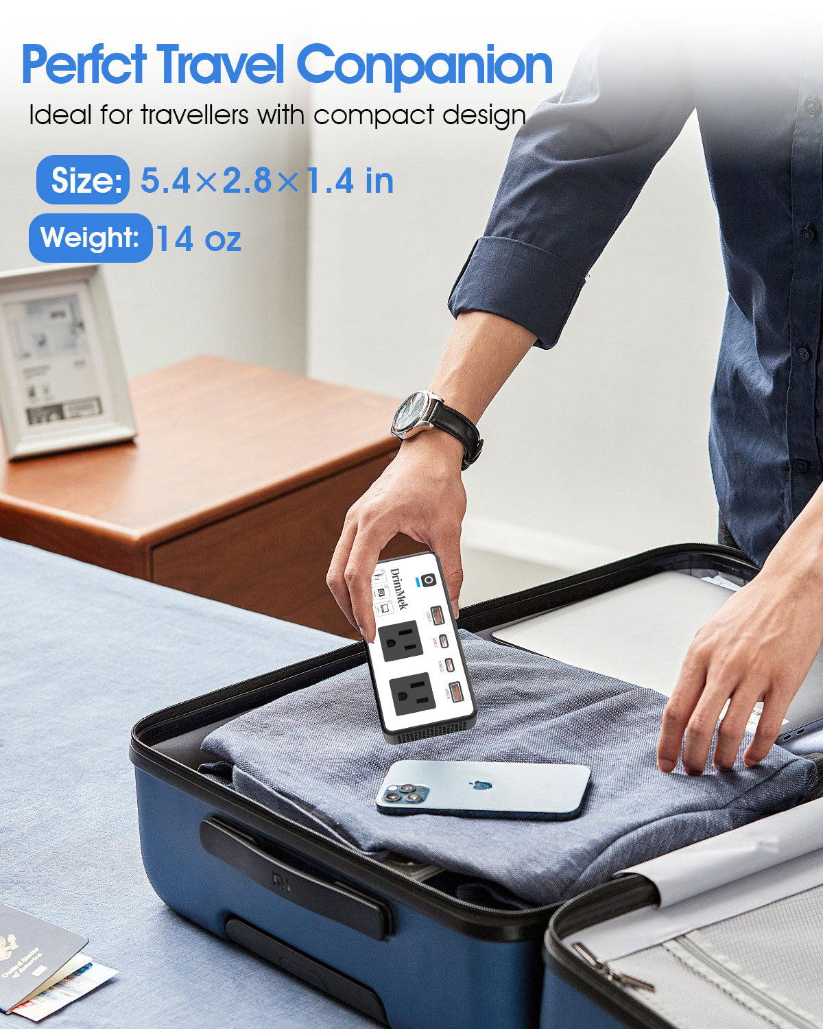 220V to 110V Converter, Voltage Converter US to Europe Travel Adapter for European Travel, International Power Adapter for Curling Iron, Hair Straightener with US/UK/AU/EU/in Plug Adapter